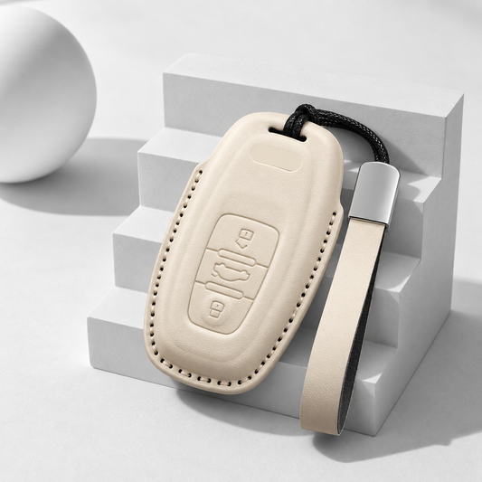 Husa din piele pentru cheie Audi - D
