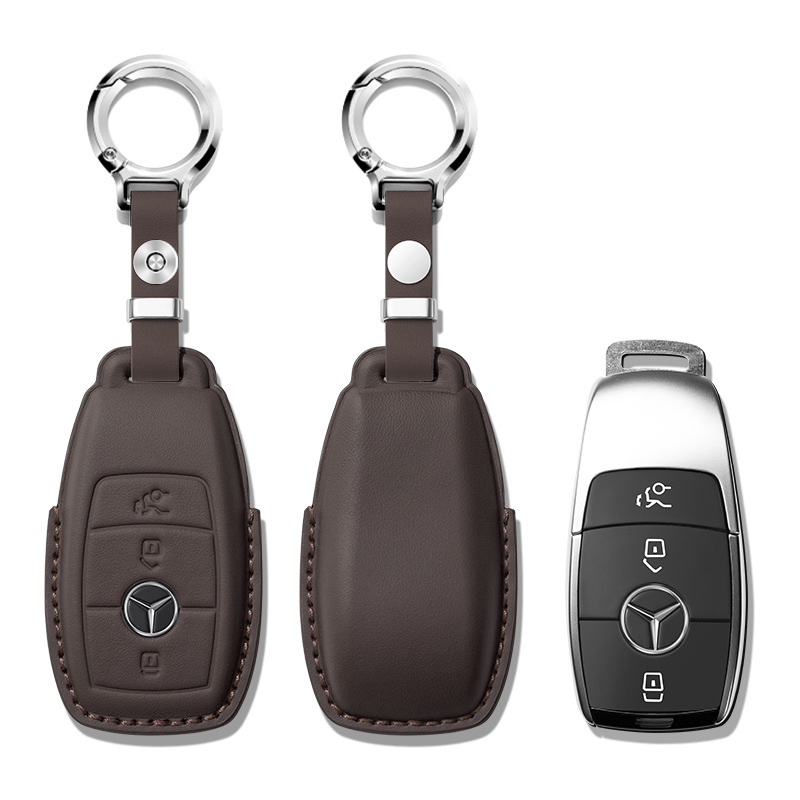 Husa din piele pentru cheie Mercedes-Benz - A
