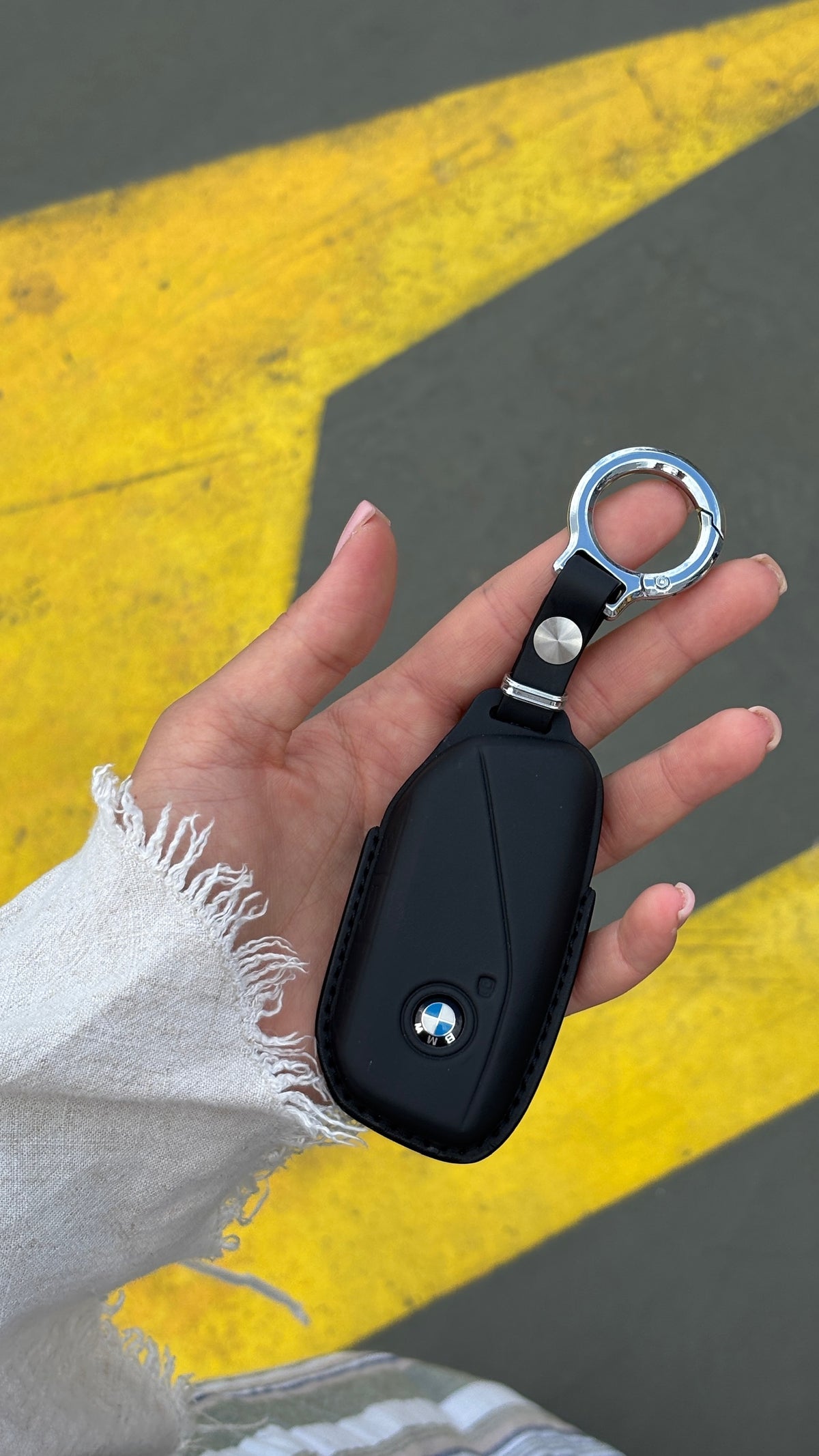 Husa din piele pentru cheie BMW - C