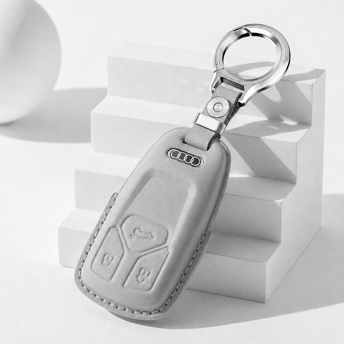 Husa din piele pentru cheie Audi - B