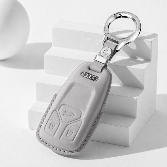 Husa din piele pentru cheie Audi - B