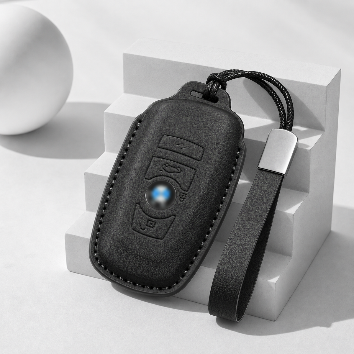 Husa din piele pentru cheie BMW - D