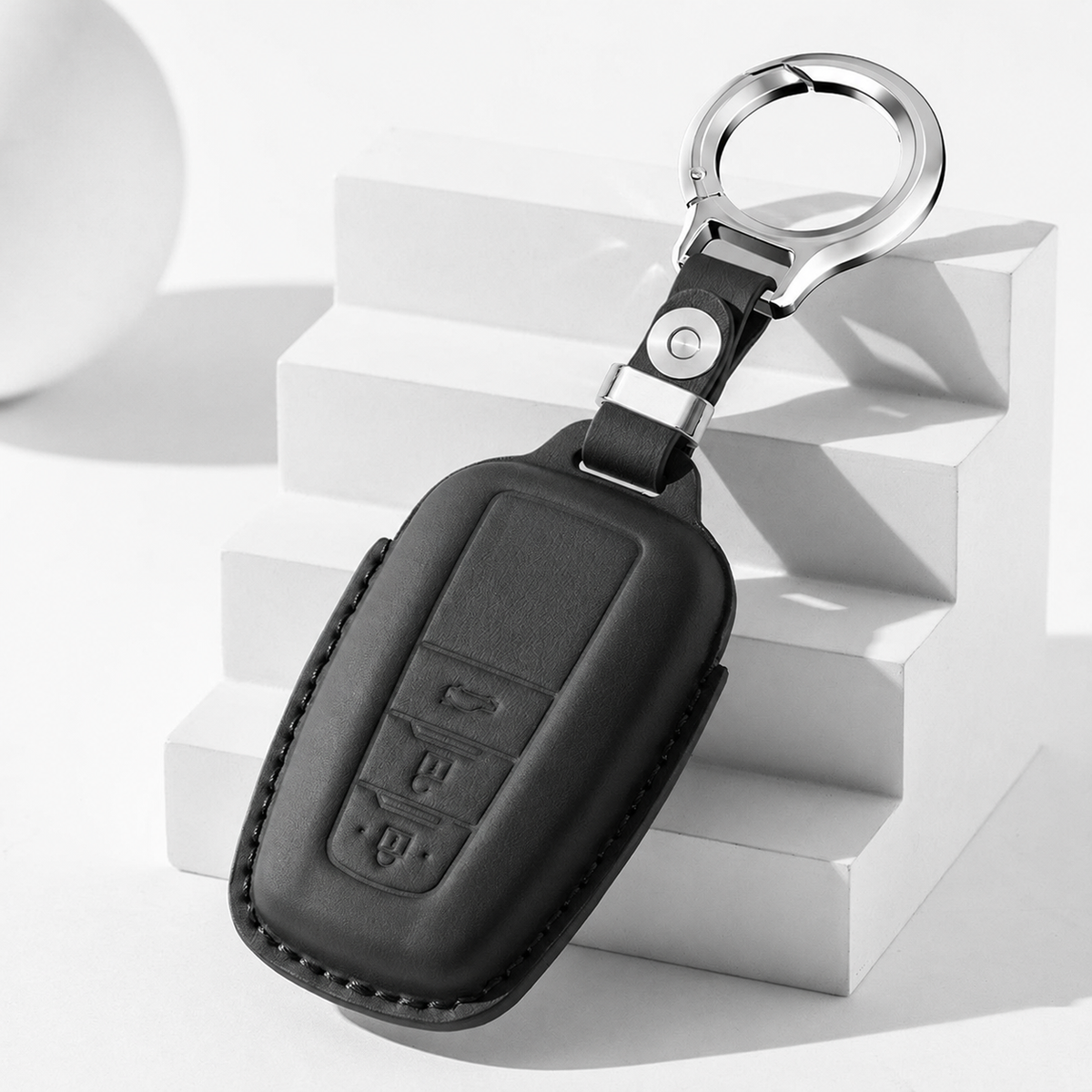 Husa din piele pentru cheie Toyota - D