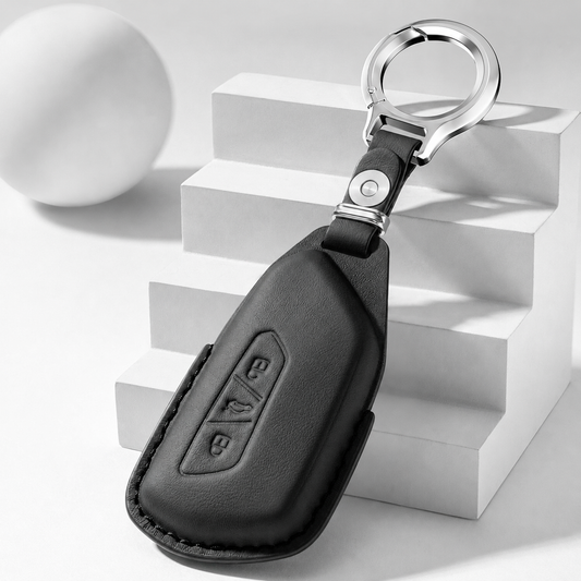 Husa din piele pentru cheie Volkswagen, Cupra sau Skoda - D