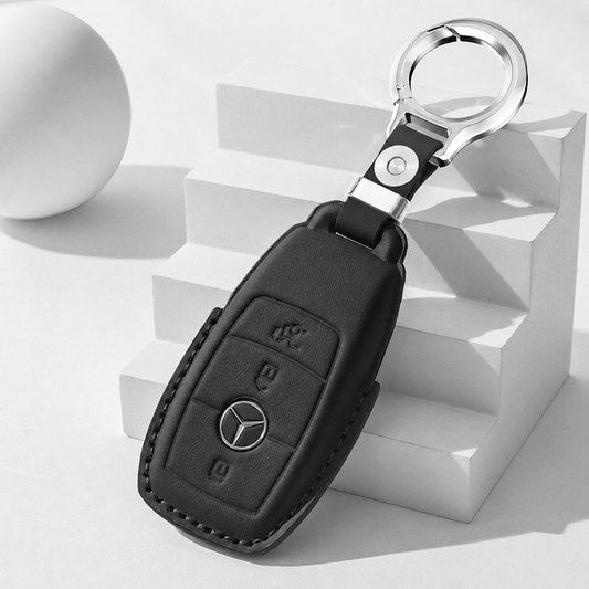 Husa din piele pentru cheie Mercedes-Benz - A