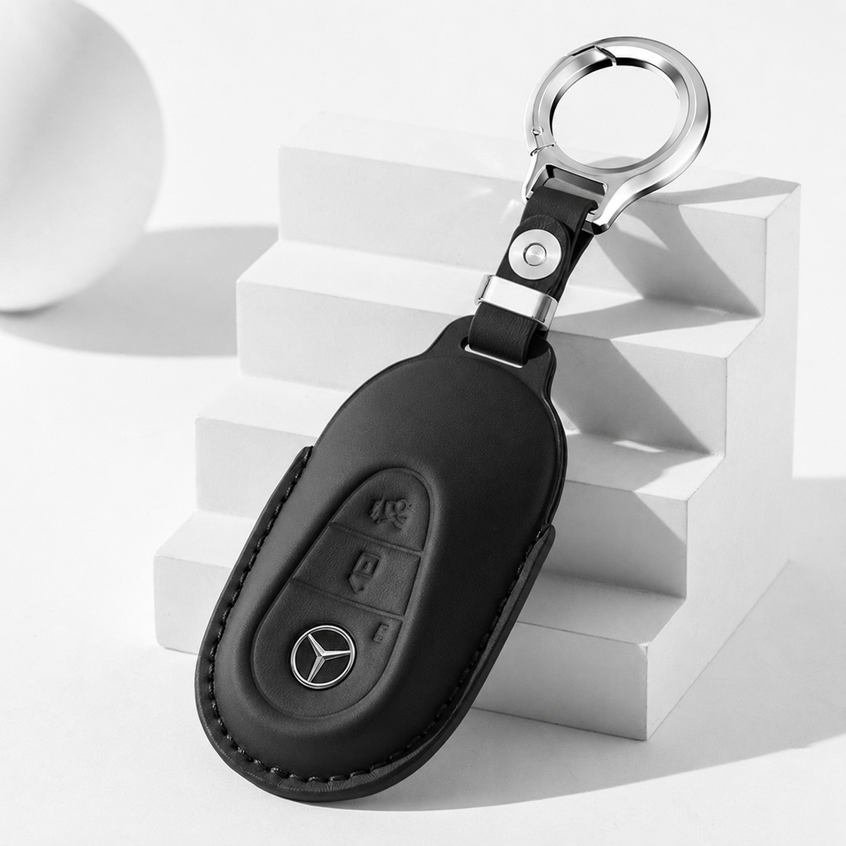 Husa din piele pentru cheie Mercedes-Benz - B