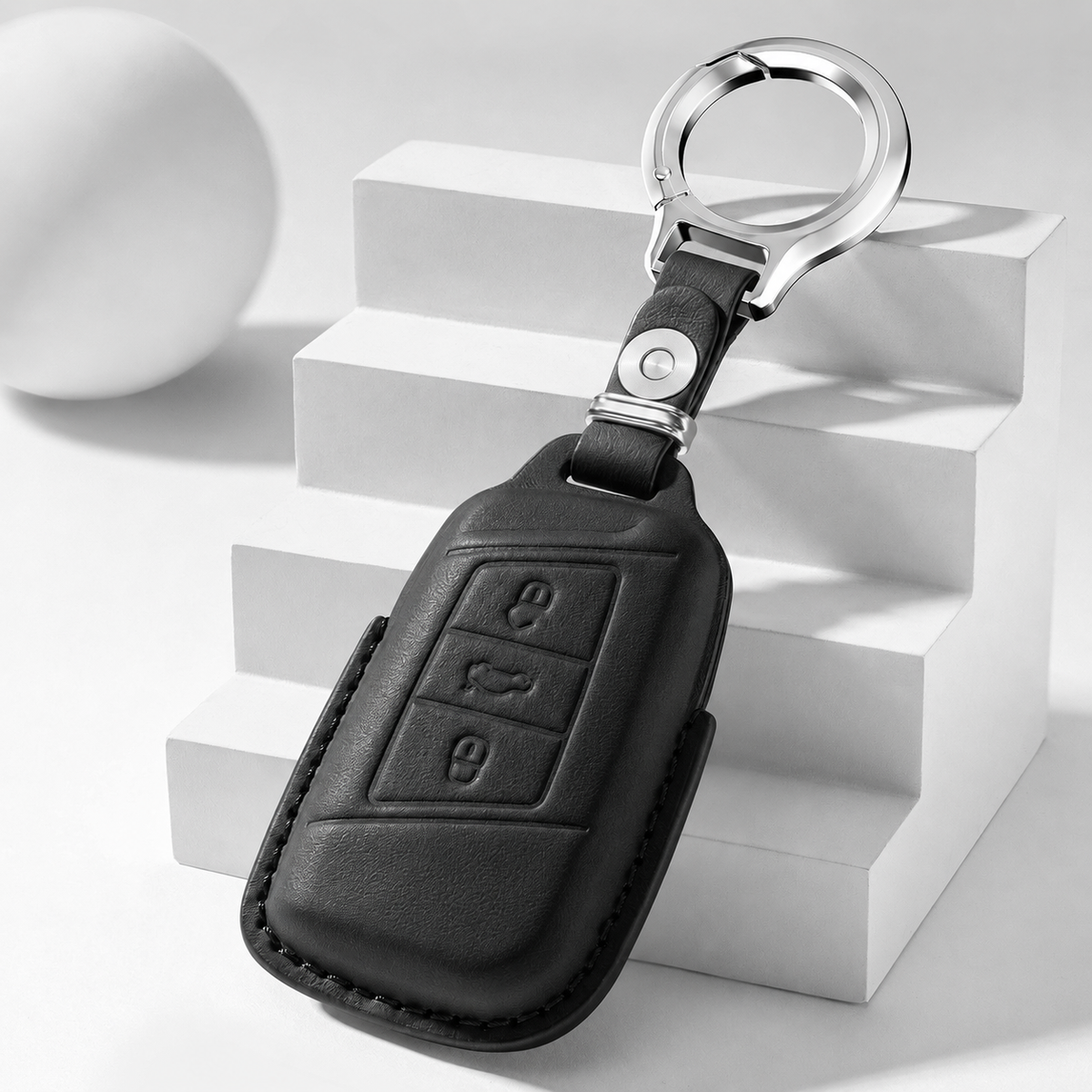 Husa din piele pentru cheie Volkswagen sau Skoda - C